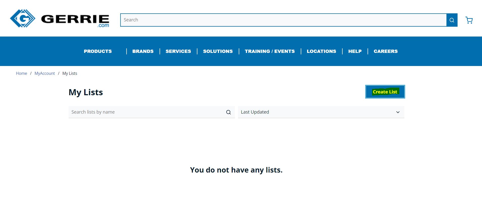 create list