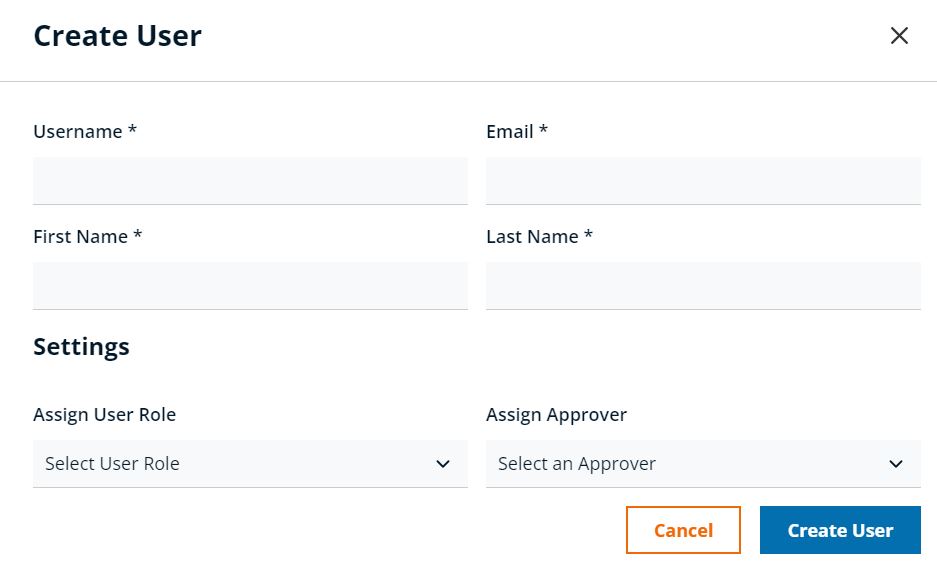 info for new user